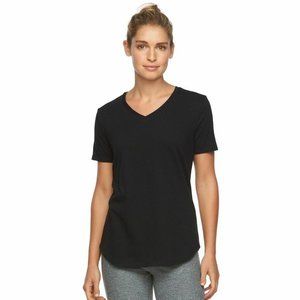 Women's Tek Gear Easy Burnout V-Neck Yoga Tee